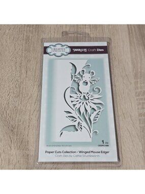 Creative Expressions Paper Cuts Collection Winged Mouse Edger Die CEDPC1095  New
